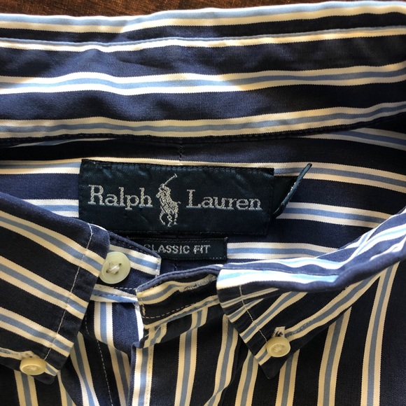Ralph Lauren Other - EUC Ralph Lauren Classic Fit men’s shirt, L, blues